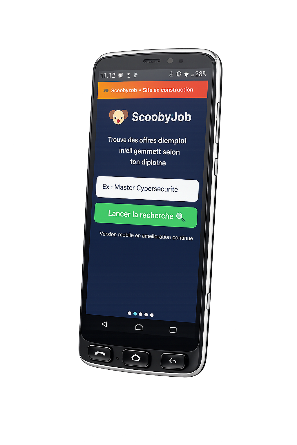 Application mobile ScoobyJob